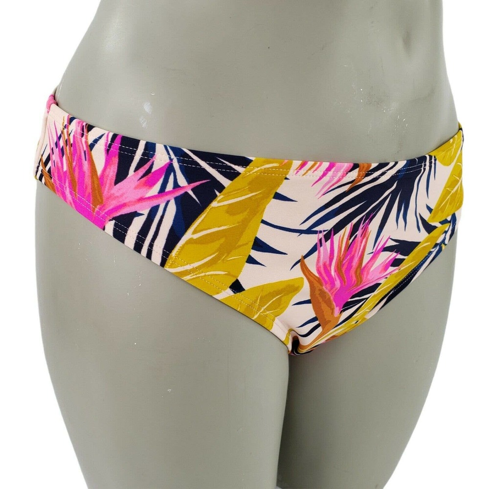 Cheeky Bikini Swim Bottom Juniors 15/17 Womens 12/14 Floral Tropical